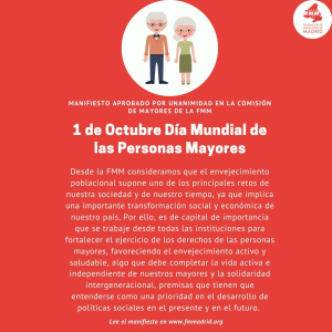 Día Internacional de las Personas Mayores